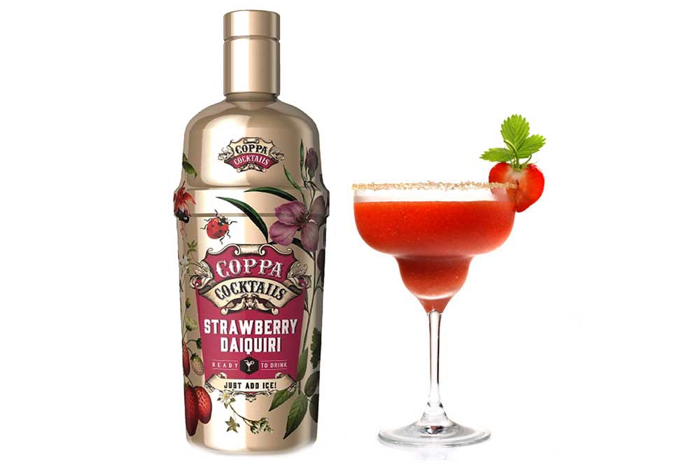 Premium Ready To Drink Coppa Cocktails Strawberry Daiquiri 700ml 1 Il Gusto Uk