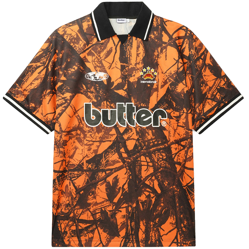 Butter Goods Foliage Camo Jersey Orange