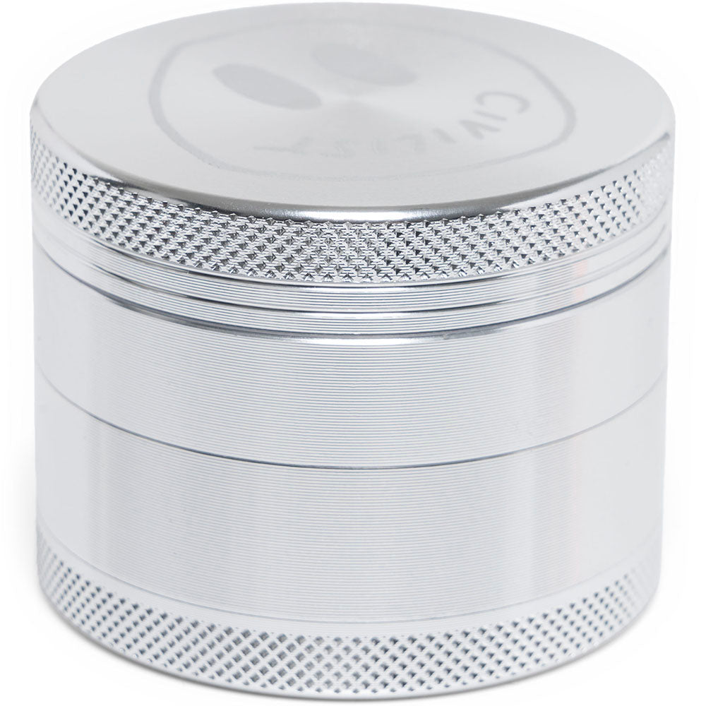 Civilist Smiler Alu Grinder Silver