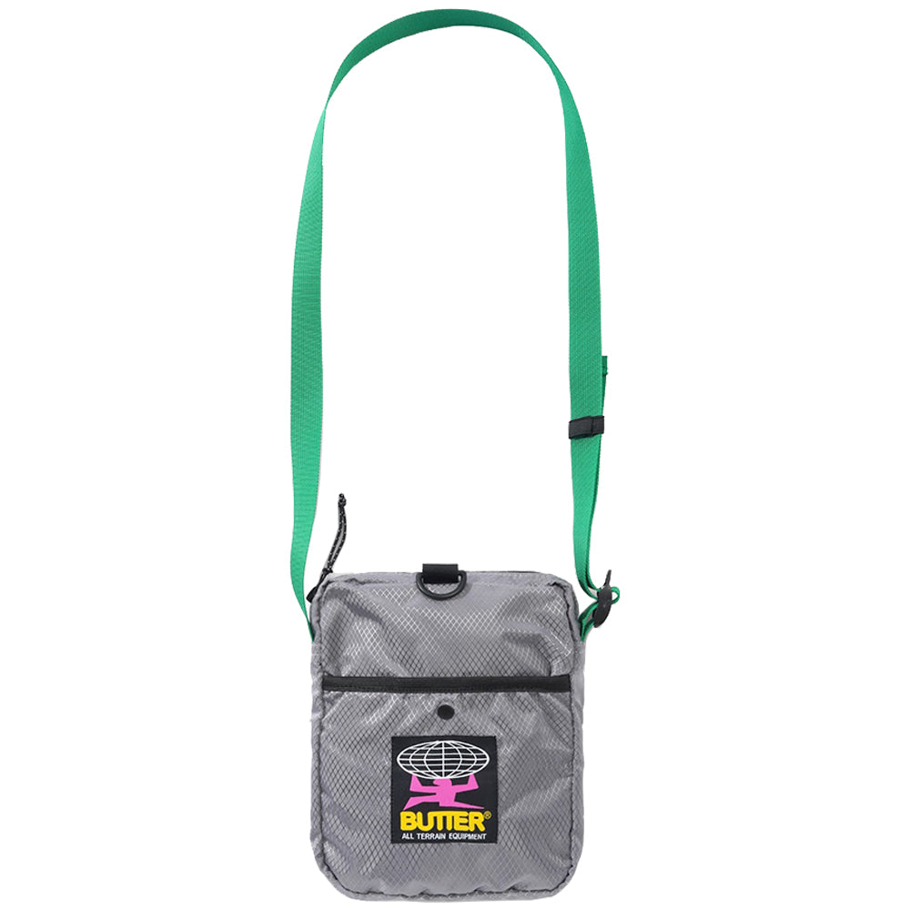 Butter Goods Ripstop Side Bag Grey