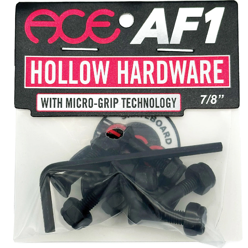 Ace AF1 Hollow Hardware Bolts Allen ⅞