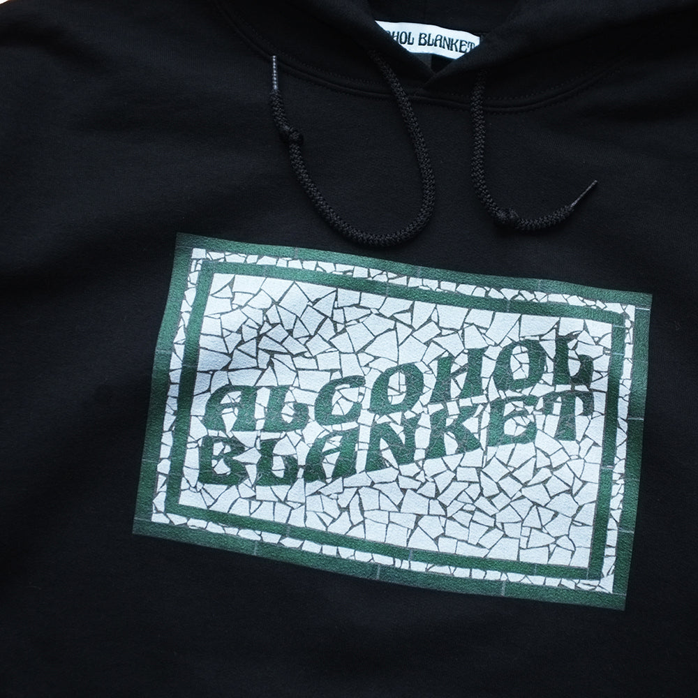 Alcohol Blanket Mosaic Hood Black