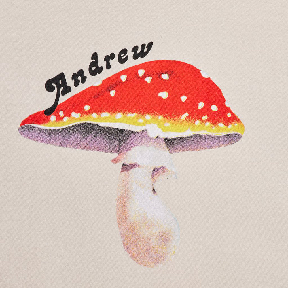 Andrew Shroom Tee cream