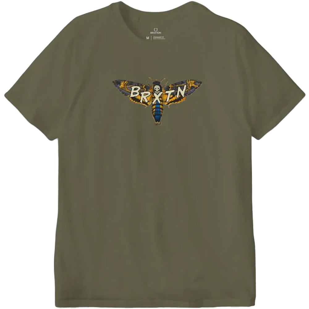 Brixton Beeler T Shirt Olive Surplus