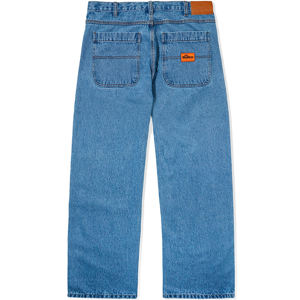 Butter Goods Philly Santosuosso Denim Pants washed indigo