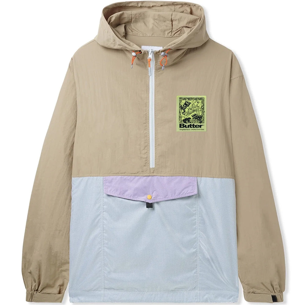 Butter Goods Ripstop Paneled Jacket Tan