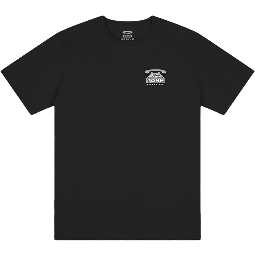 Dial Tone Dial Logo Tee Black