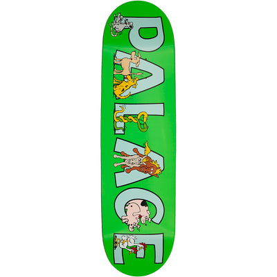 Palace Skateboards Palace Lucien Clarke Bankhead Black/Green Skateboard  Deck 8.0'' - Skateboard Decks from Native Skate Store UK