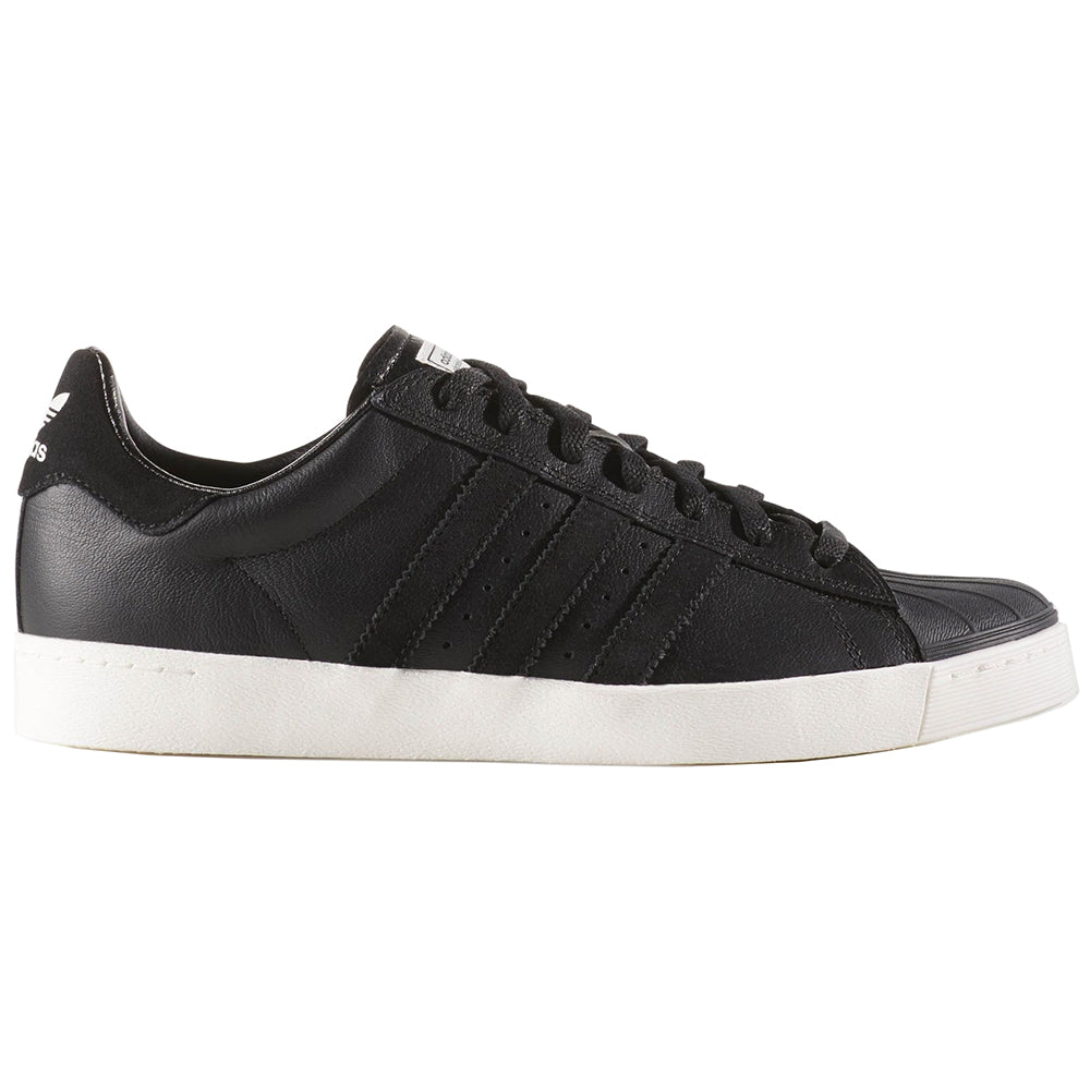 adidas superstar vulc adv black & white shoes