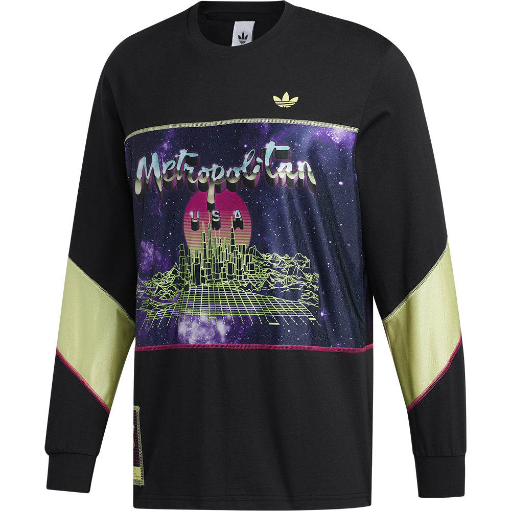 adidas x Metropolitan Jersey black/real magenta/yellow tint