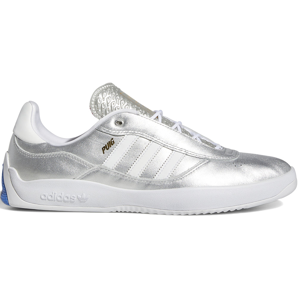 adidas Puig Shoes Silver Metallic/Cloud White/Scarlet