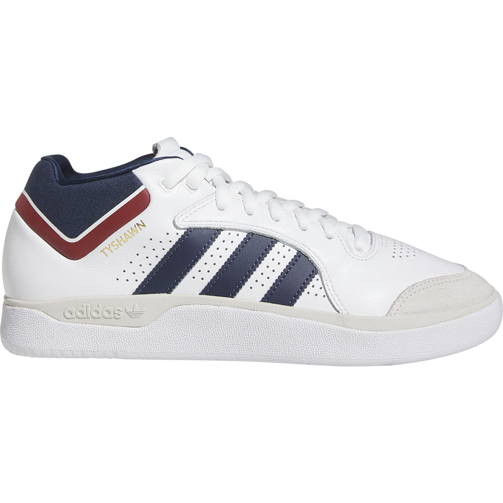 adidas Tyshawn Shoes Cloud White/Collegiate Navy/Grey One