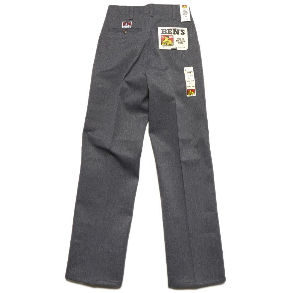 Ben Davis Trim Fit charcoal heather work pant