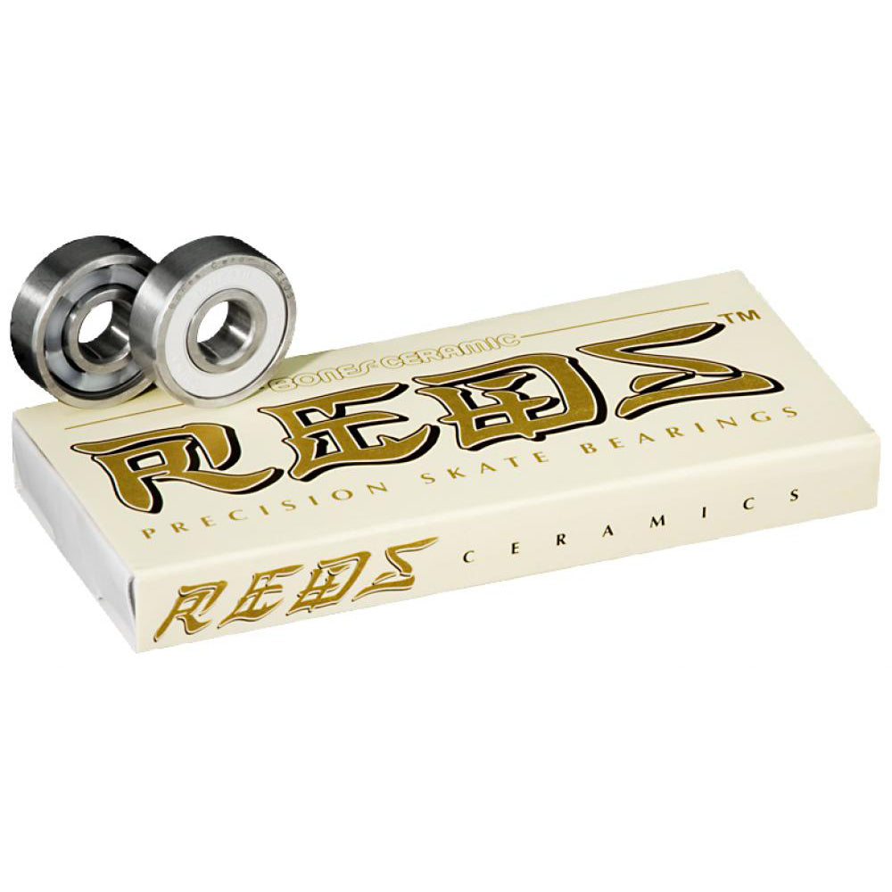 Bones Ceramic Super Reds Skateboard Bearings