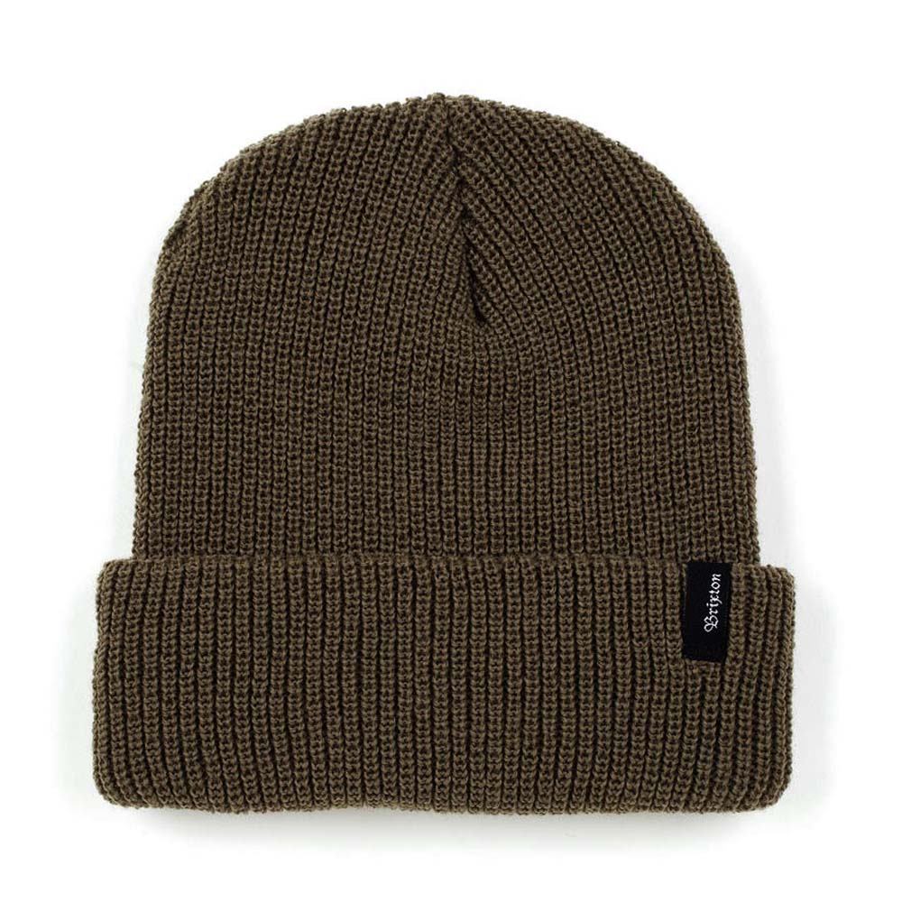 Brixton Heist beanie dark olive