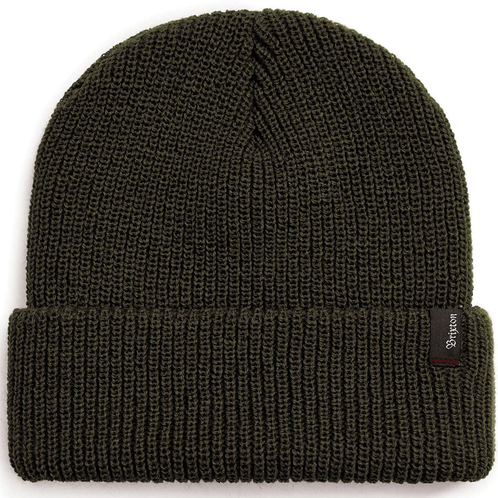 Brixton Heist beanie dark olive