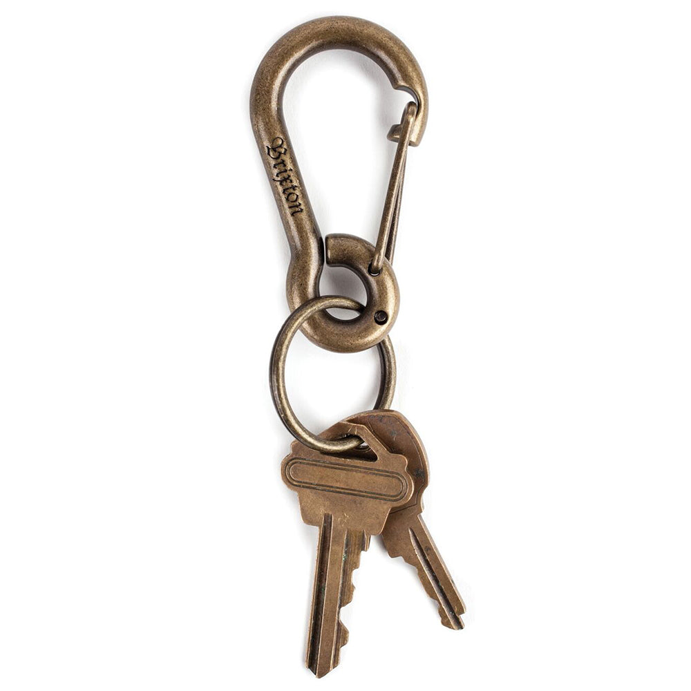 Brixton Latch brass key clip