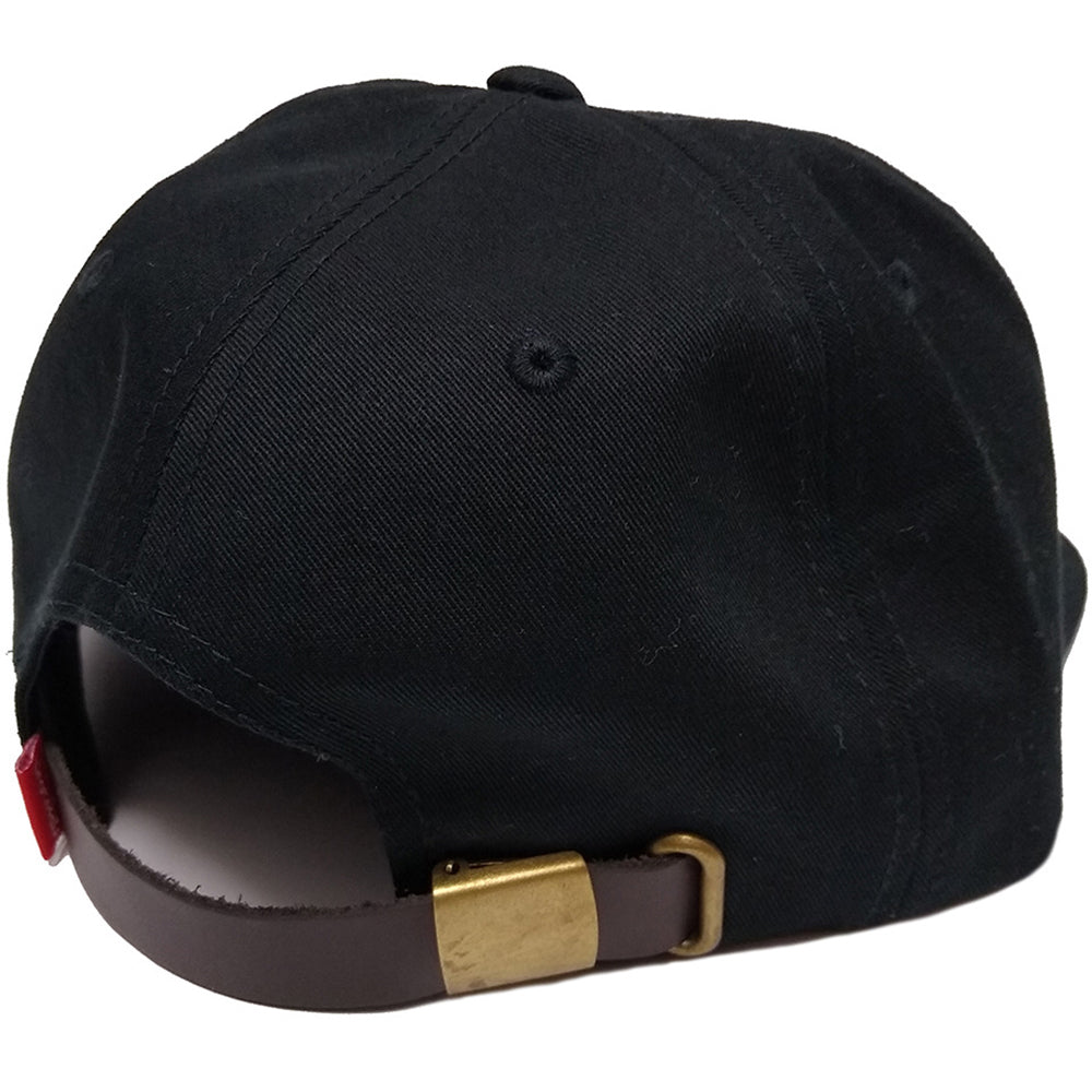 Chocolate Manchester Chunk 6 panel cap black