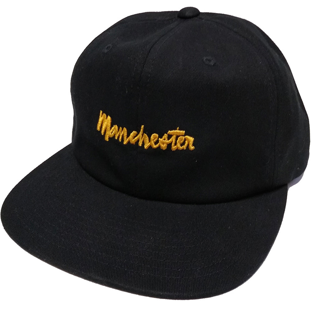 Chocolate Manchester Chunk 6 panel cap black