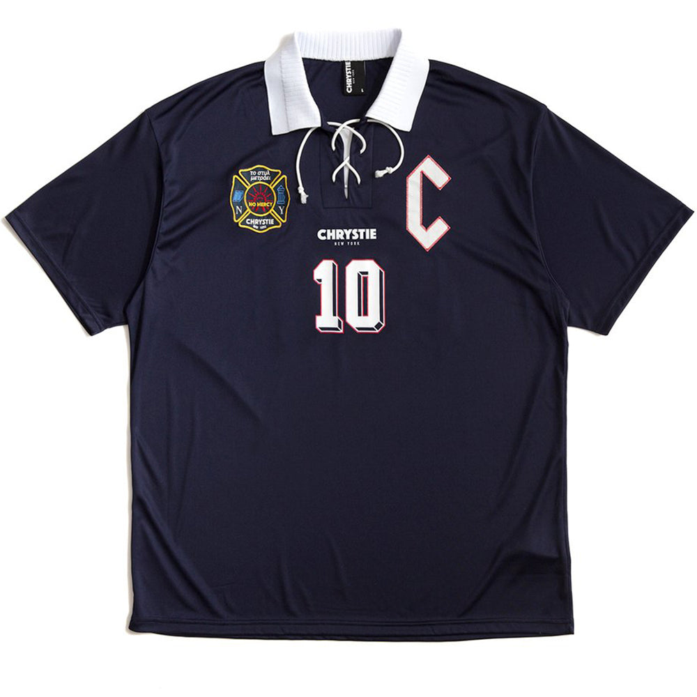 navy soccer jersey