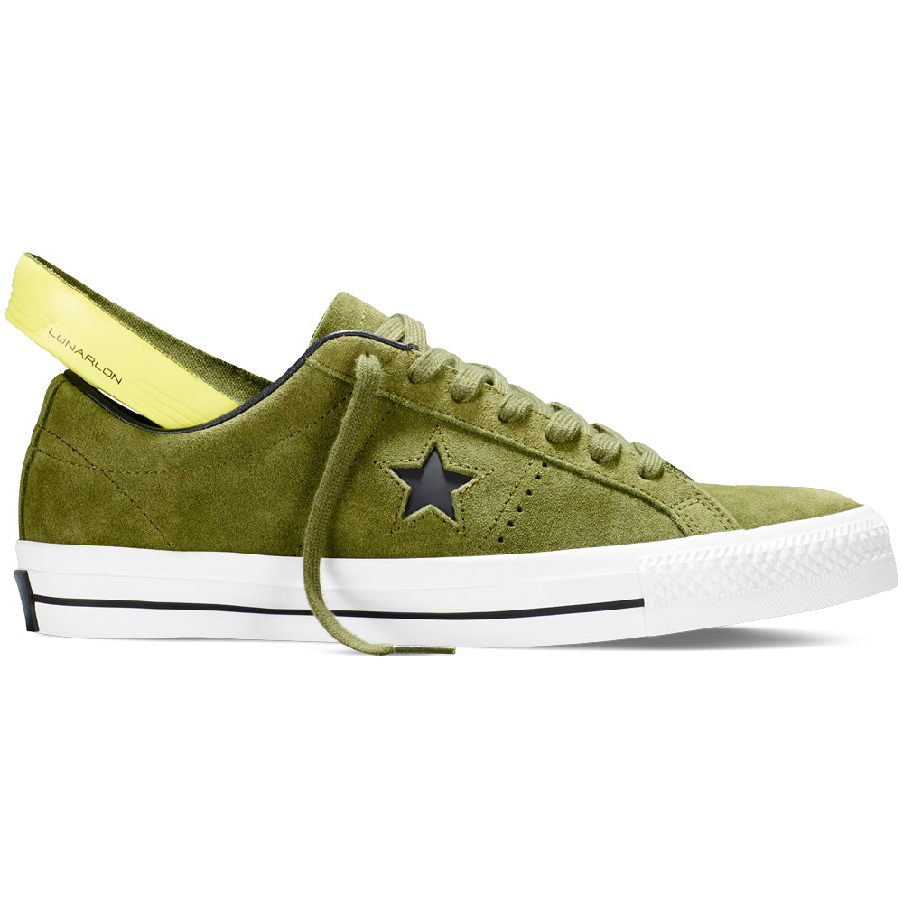 converse one star skate imperial green
