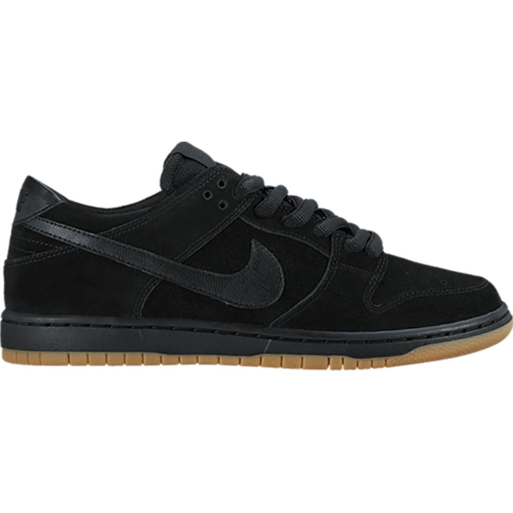 nike sb zoom dunk low pro black gum