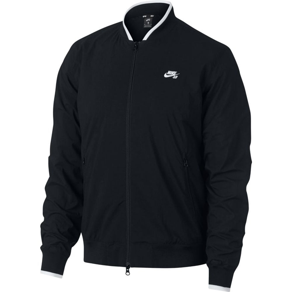 Nike SB Icon Bomber jacket black/black/white | Manchester's Premier  Skateboard Shop | NOTE Skate Shop Manchester