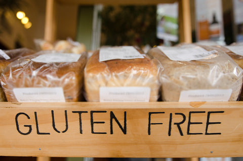 Gluten Free Bread on a Shelf