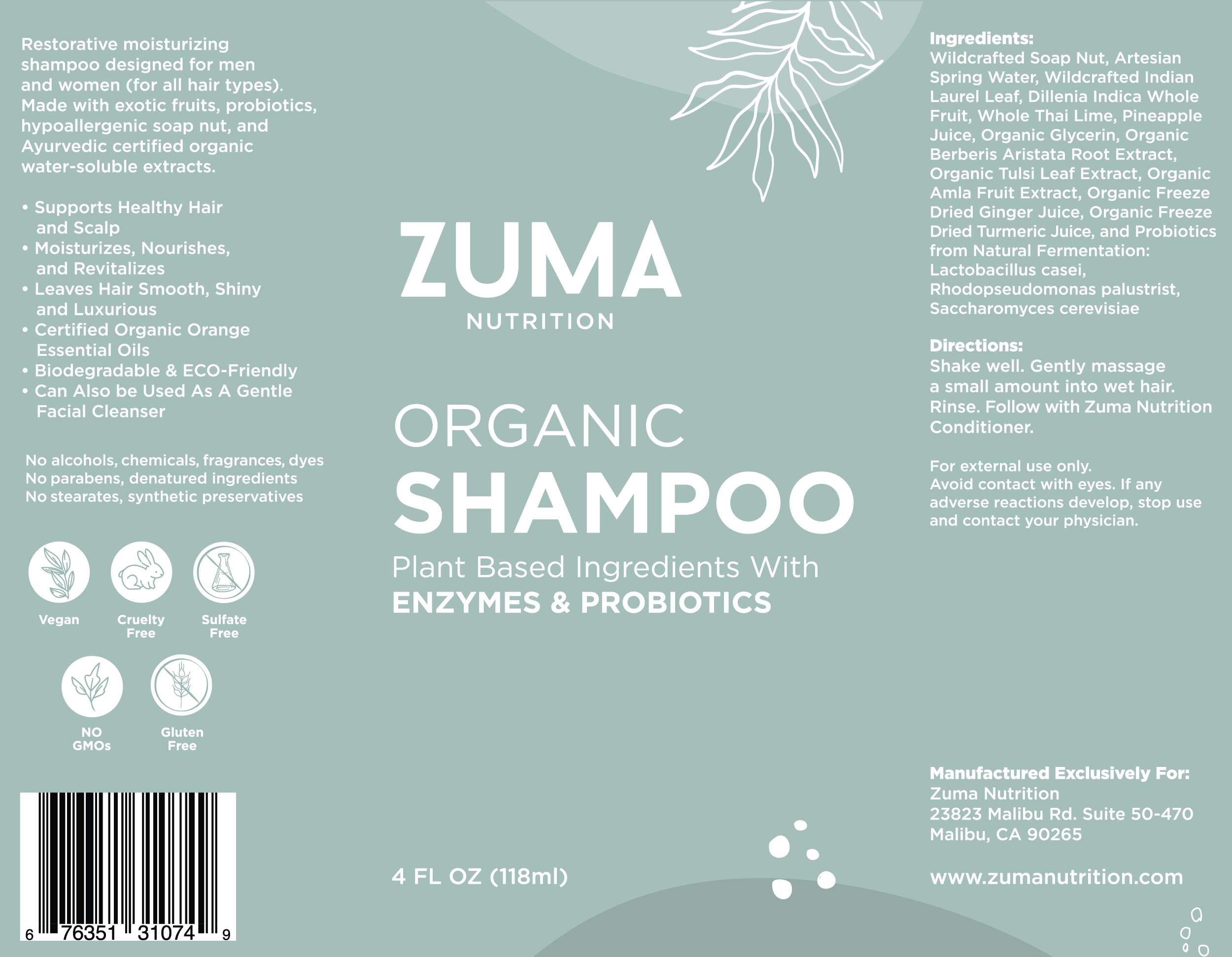 Organic Shampoo