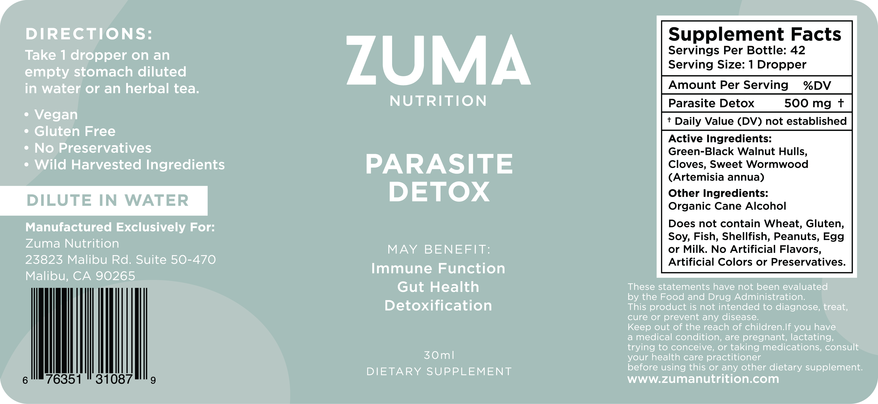 Parasite Detox Tonic