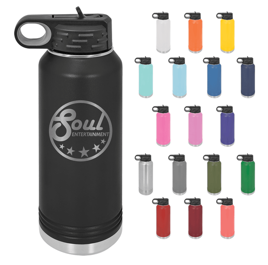 Pink Water Bottle Boot for 32 oz. Polar Camel Water Bottle.