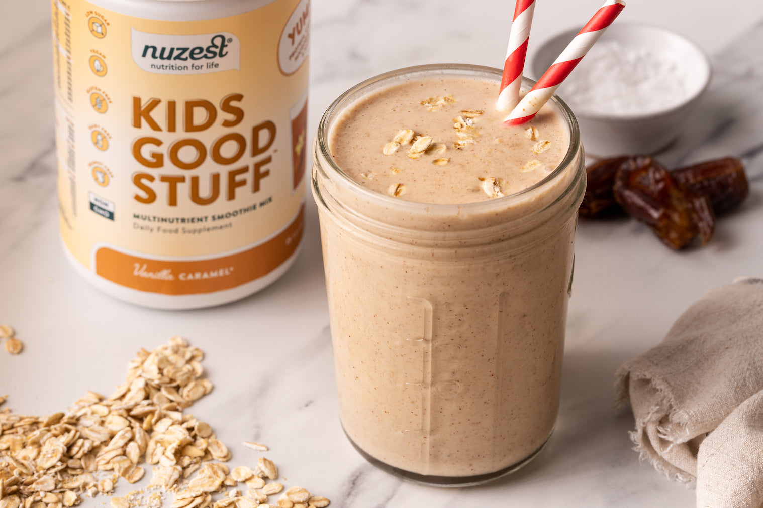 Salted Caramel Breakfast Smoothie - Nuzest