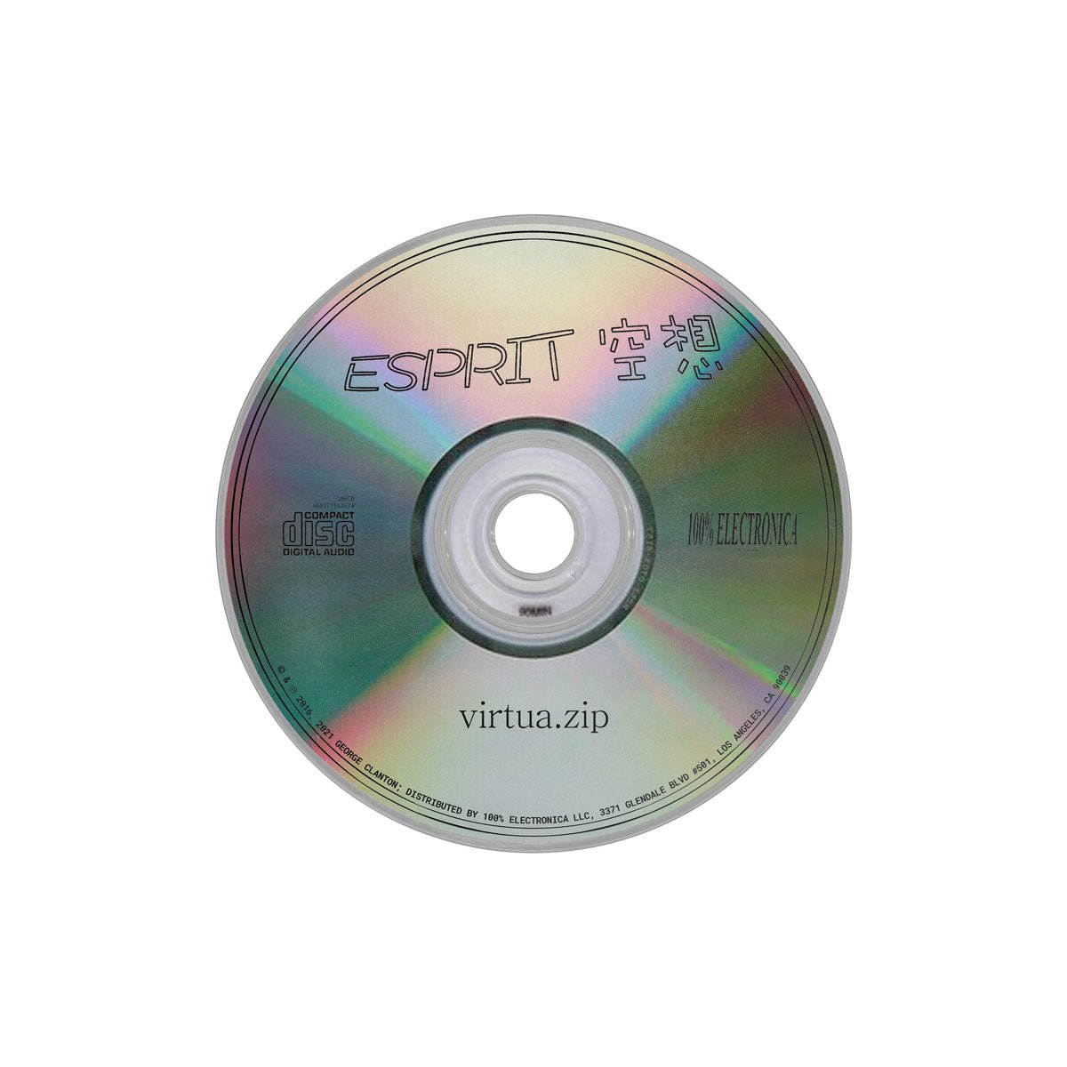 ESPRIT 空想 - 200% Electronica CD – 100% Electronica