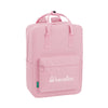 Rucksack with Upper Handle and Compartments Benetton Pink Pink 13 L 27 x 38 x 13 cm