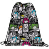Backpack with Strings Yuku Multicolour