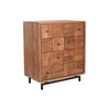 Chest of drawers Home ESPRIT Brown Natural Metal Acacia Modern 87 x 47 x 100 cm