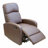 Reclining Armchair Astan Hogar Relax Manual Chocolate Synthetic Leather