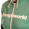 Women's Sports Jacket Trangoworld Liena With hood Green