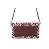 Women's Handbag Laura Ashley CRESTON-FLOWER-CLARET-RED Grey (24 x 13 x 3 cm)