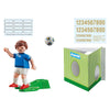 Figure Football Player France Playmobil 70480 (8 pcs)