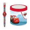 Infant's Watch Cartoon CARS - Tin Box