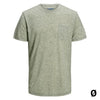 Men’s Short Sleeve T-Shirt Jack & Jones 12171674 GRIN Green