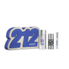 Carolina Herrera 212 Men Gift Set 100ml EDT + 150ml Deodorant Spray + 10ml EDT