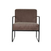 Armchair DKD Home Decor Black Brown Polyester Iron (64 x 74 x 79 cm)