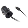 Car Charger KSIX 2.4A USB-C Black