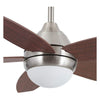 Ceiling Fan with Light Techbrey Dara 60W 12 W A++ 1200 Lm