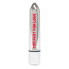 Too Fast For Love 10 Function Bullet Vibrator Silver Motley Crue MC-62456