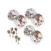 Confetti Balloons for Parties (Pack of 6)