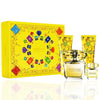 Versace Yellow Diamond Gift Set 90ml EDT + 100ml Body Lotion + 100ml Shower Gel + 5ml EDT