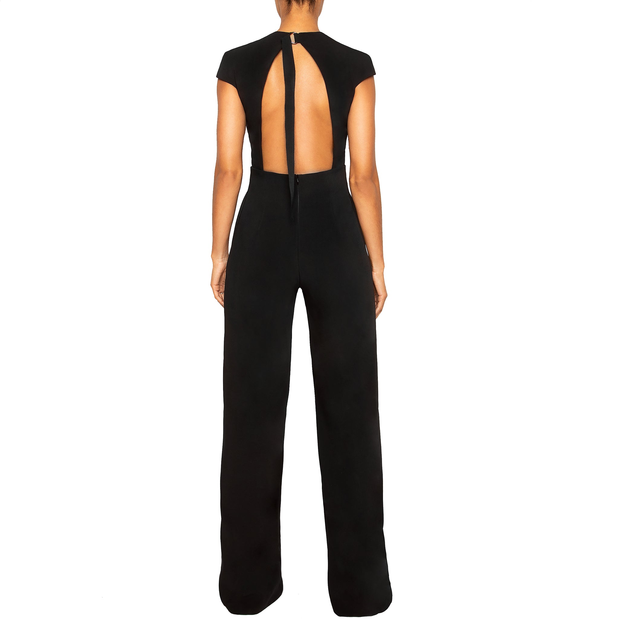 HURA | Wide Leg Jumpsuit in Black – ISRAELLA KOBLA